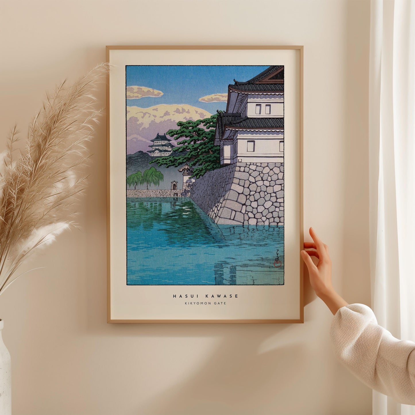 Hasui Kawase - Kikyomon Gate Print