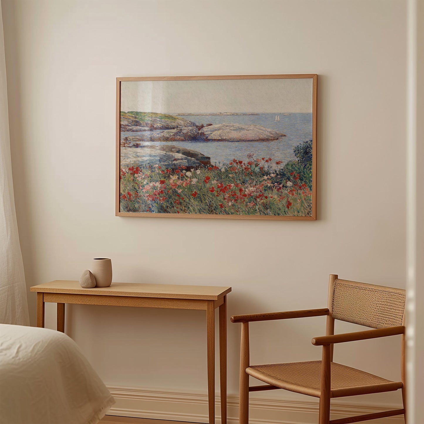 Childe Hassam - Poppies, Isles of Shoals Print