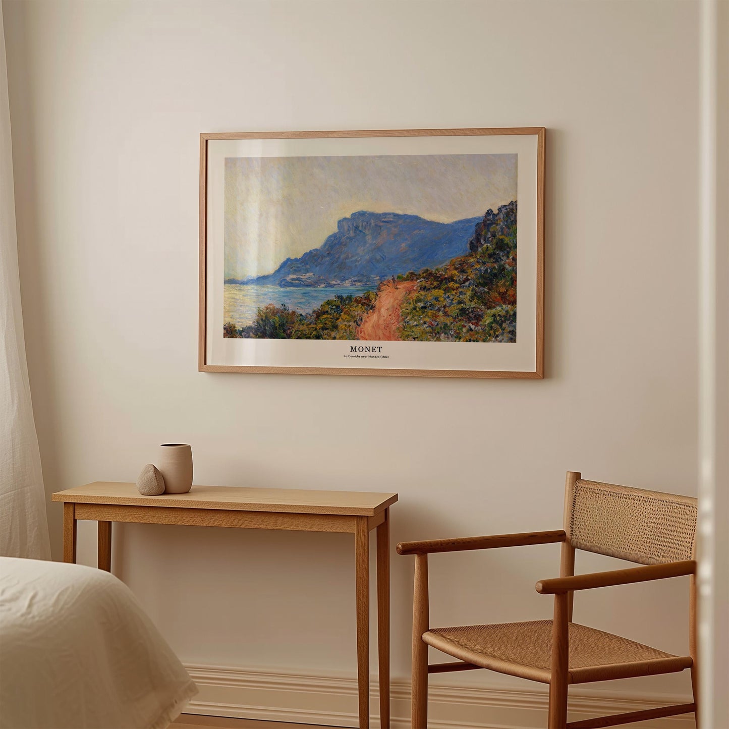 Monet - La Corniche Print