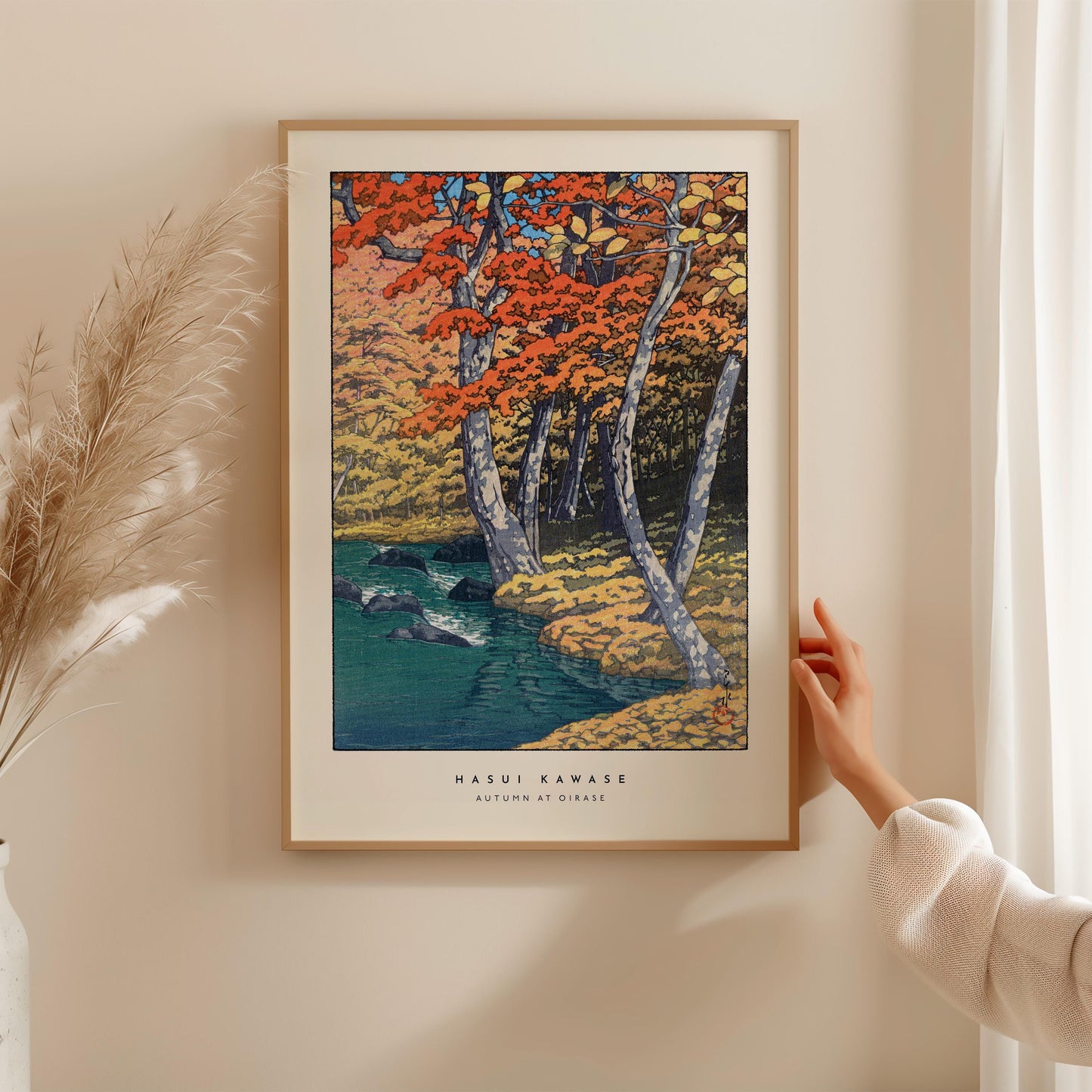 Hasui Kawase - Autumn At Oirase Print