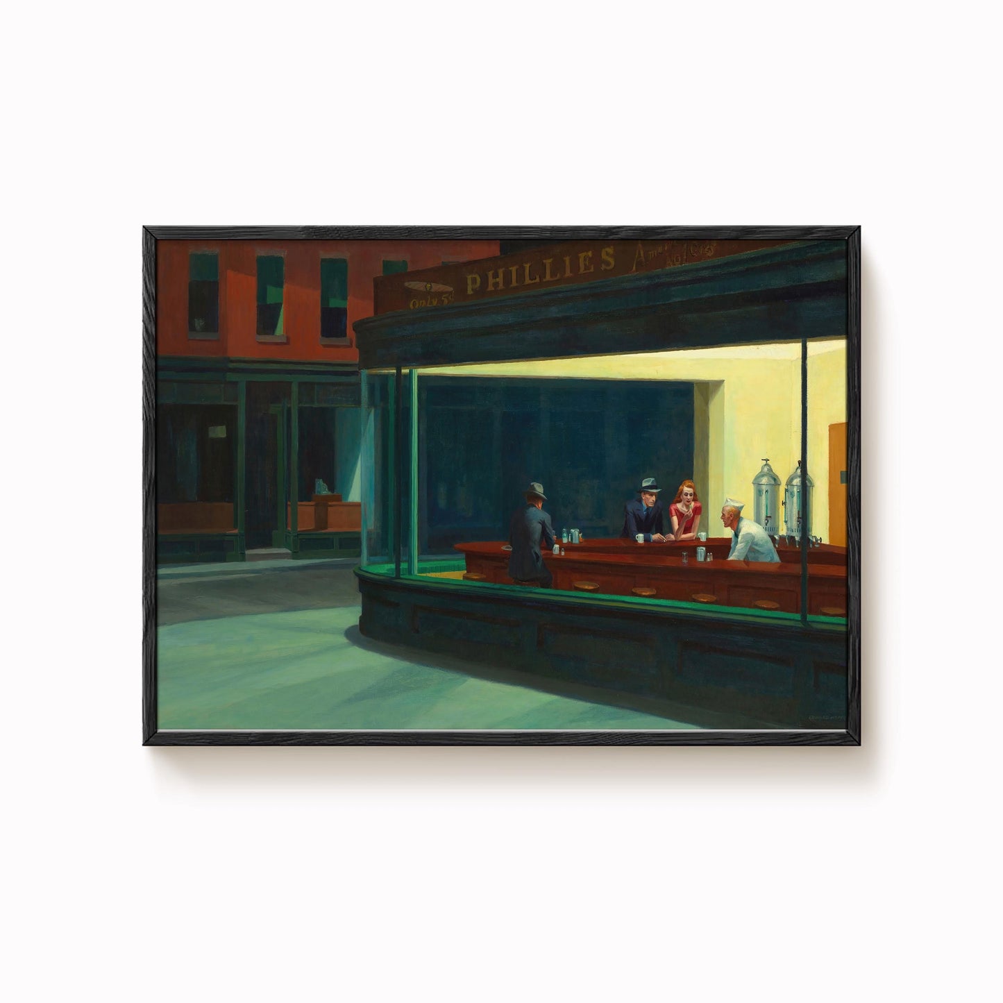 Edward Hopper - Nighthawks Print