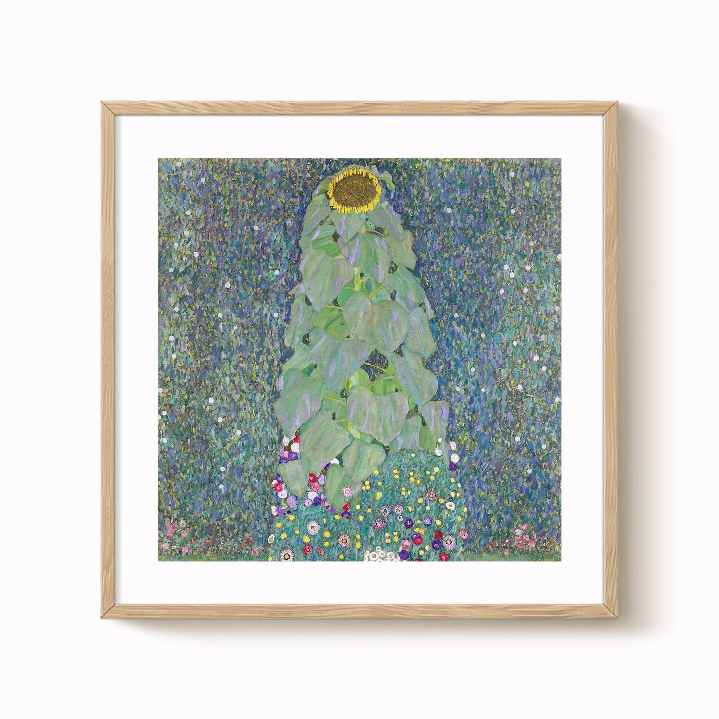Gustav Klimt - Sunflowers Print