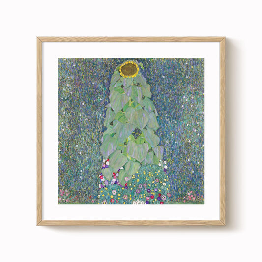 Gustav Klimt - Sunflowers Print