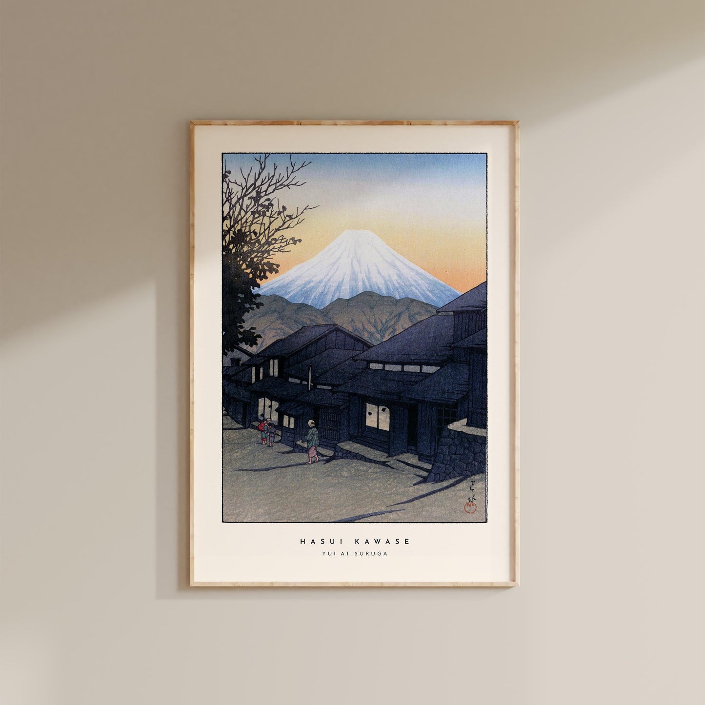 Hasui Kawase - Yui At Suruga Print