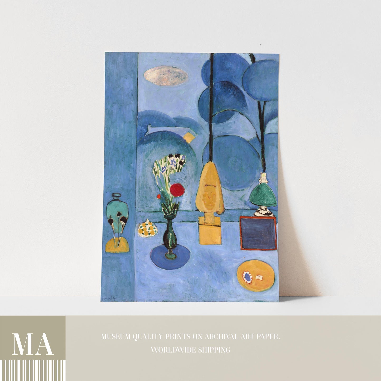 Henri Matisse - La Glace Art Print