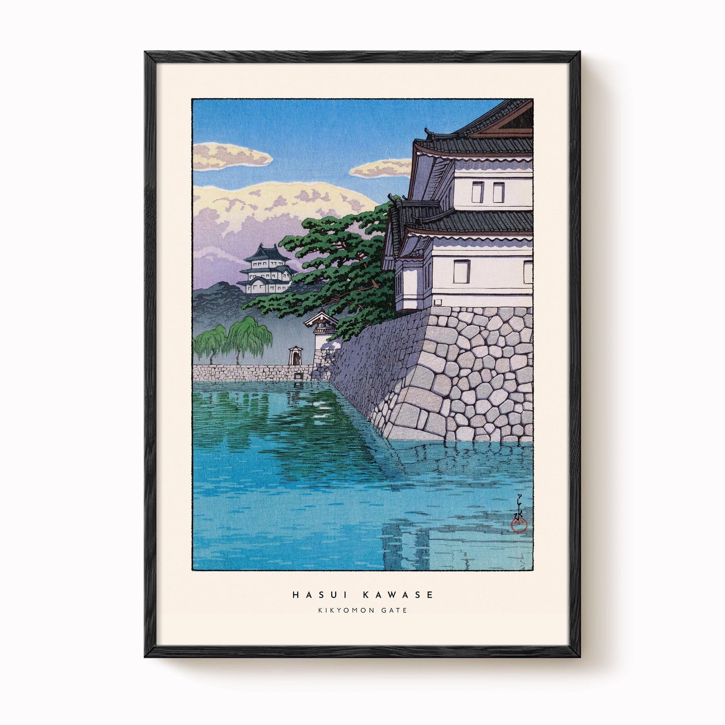Hasui Kawase - Kikyomon Gate Print