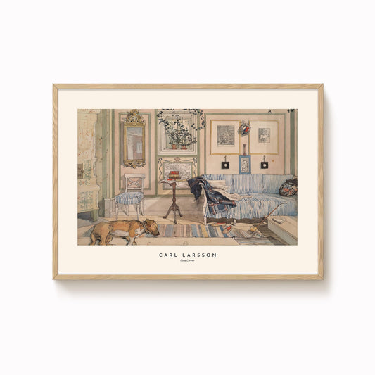 Carl Larsson - Cosy Corner Print