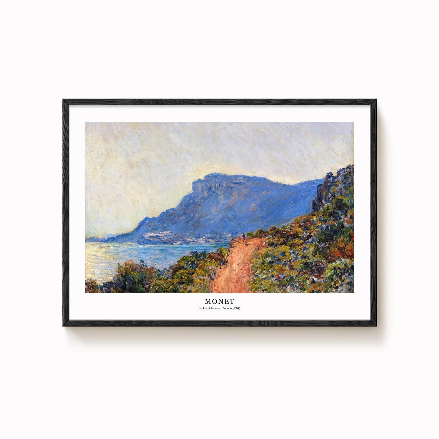 Monet - La Corniche Print