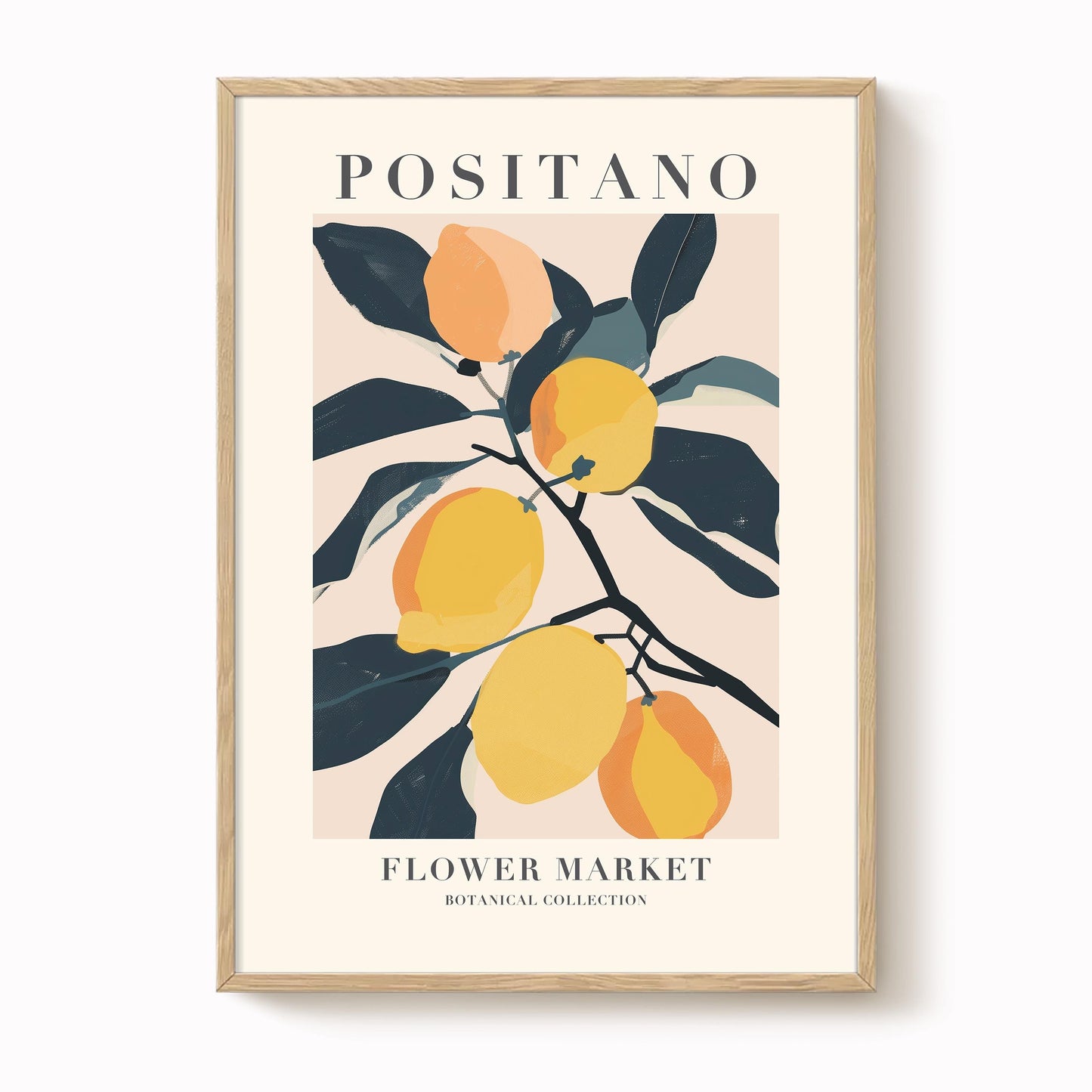 Positano Lemon Print