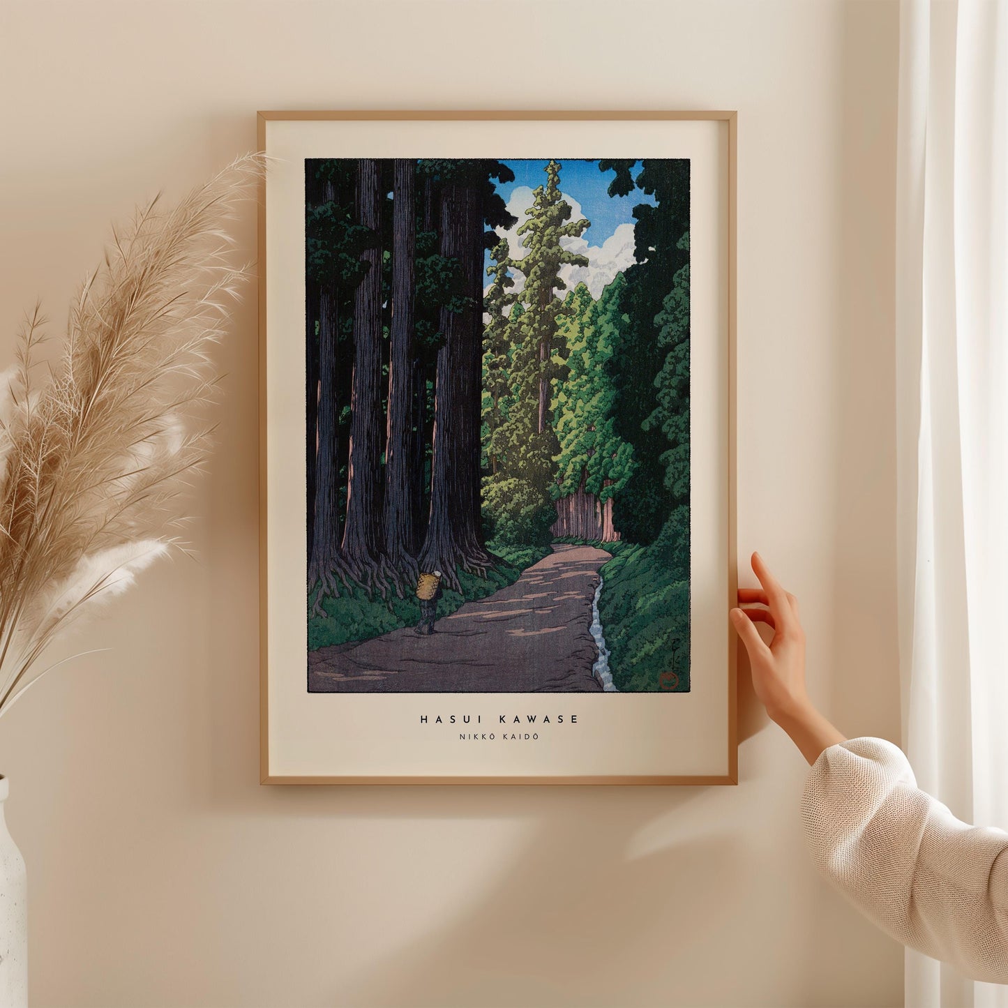 Hasui Kawase - Road to Nikko Print