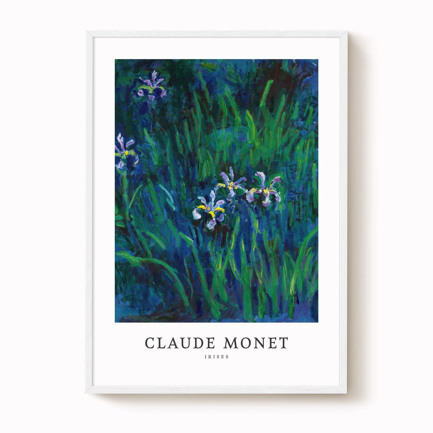Monet - Irises Print