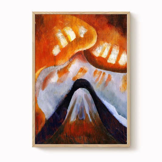 Arthur Dove - Mountain and Sky Art Print
