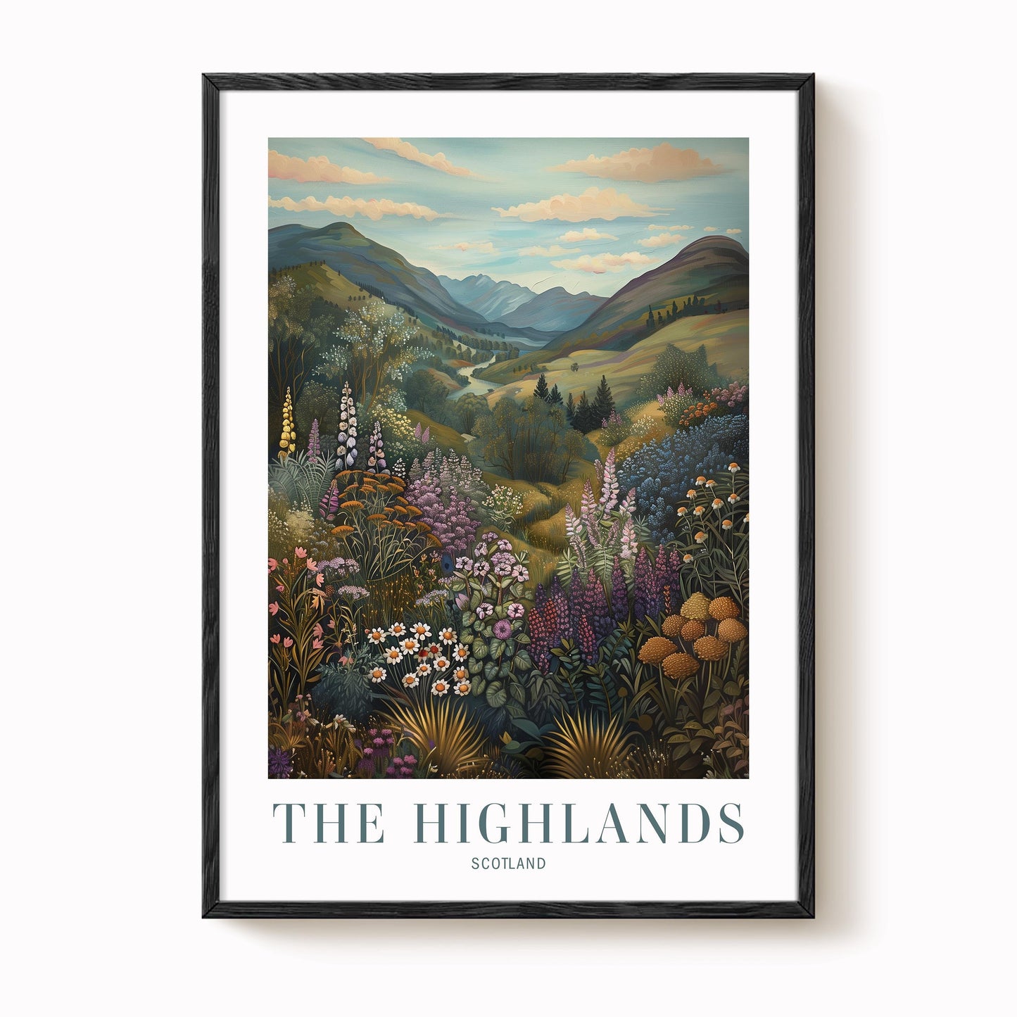 Scottish Highlands Art Print