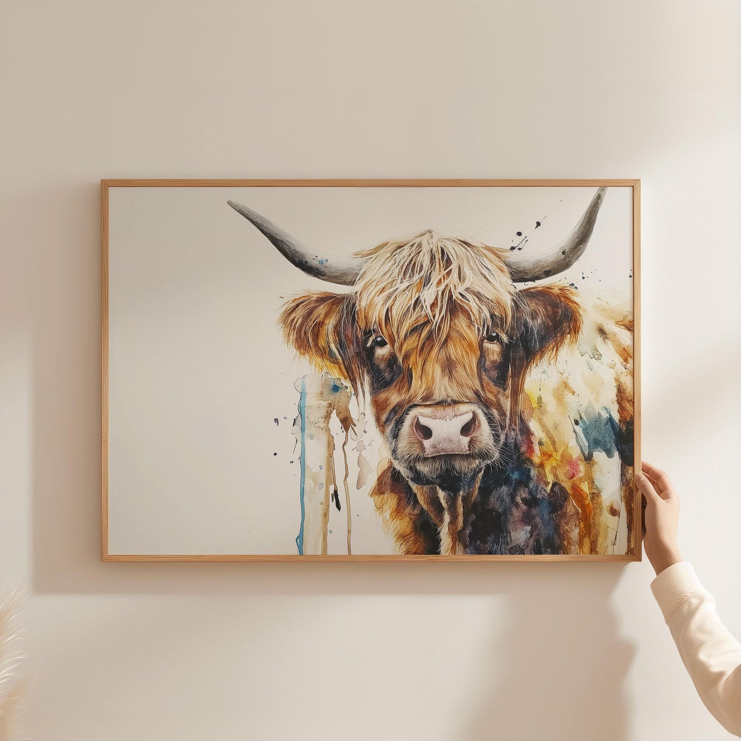 Highland Cow Print
