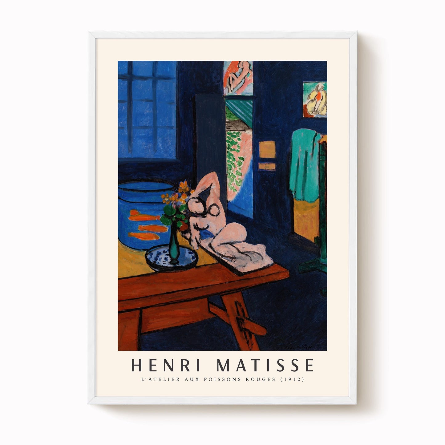 Henri Matisse - Studio with Goldfish Art Print