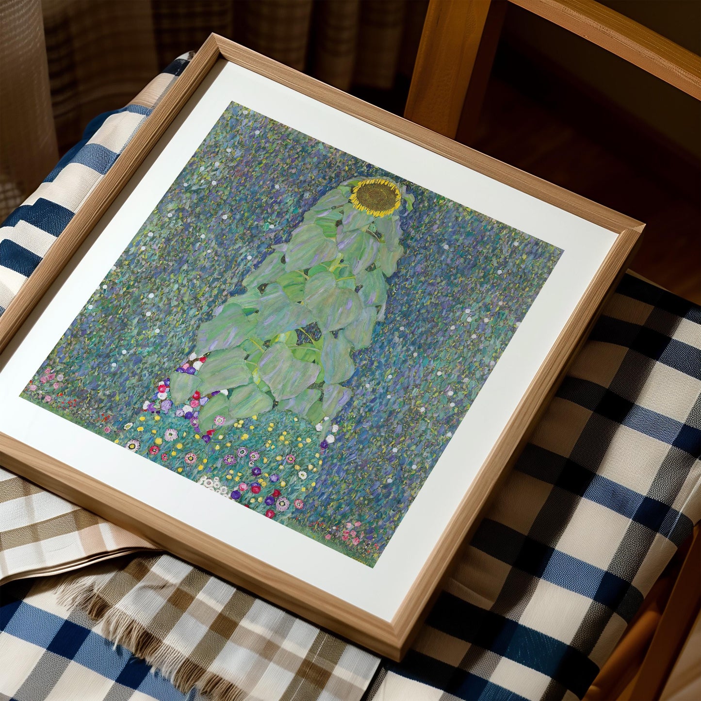 Gustav Klimt - Sunflowers Print