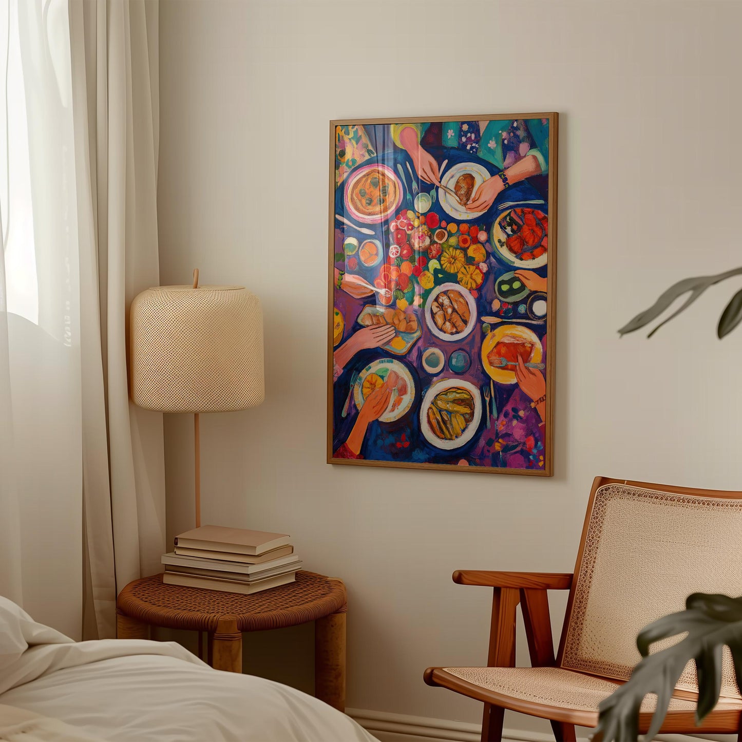 Dinner Table Art Print