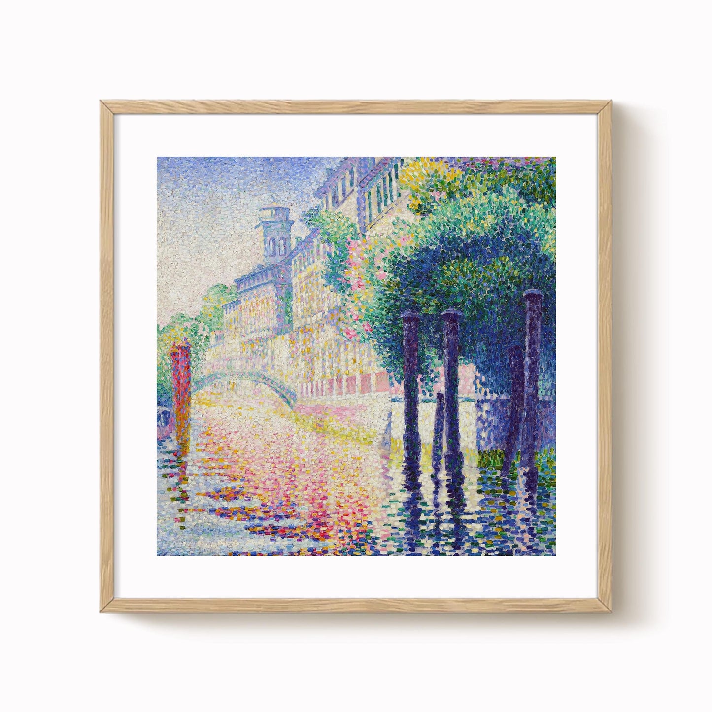 Henri-Edmond Cross - Rio San Trovaso, Venice Art Print