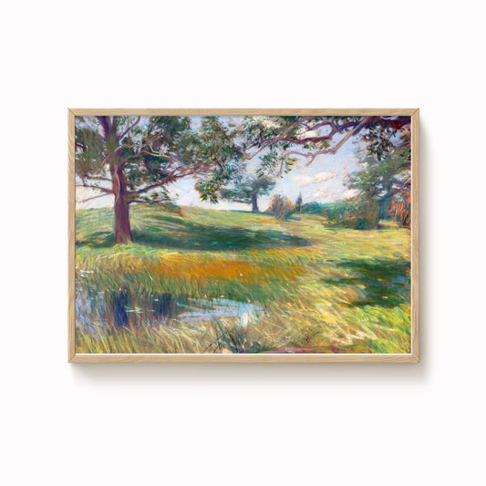 Childe Hassam - Meadows Art Print