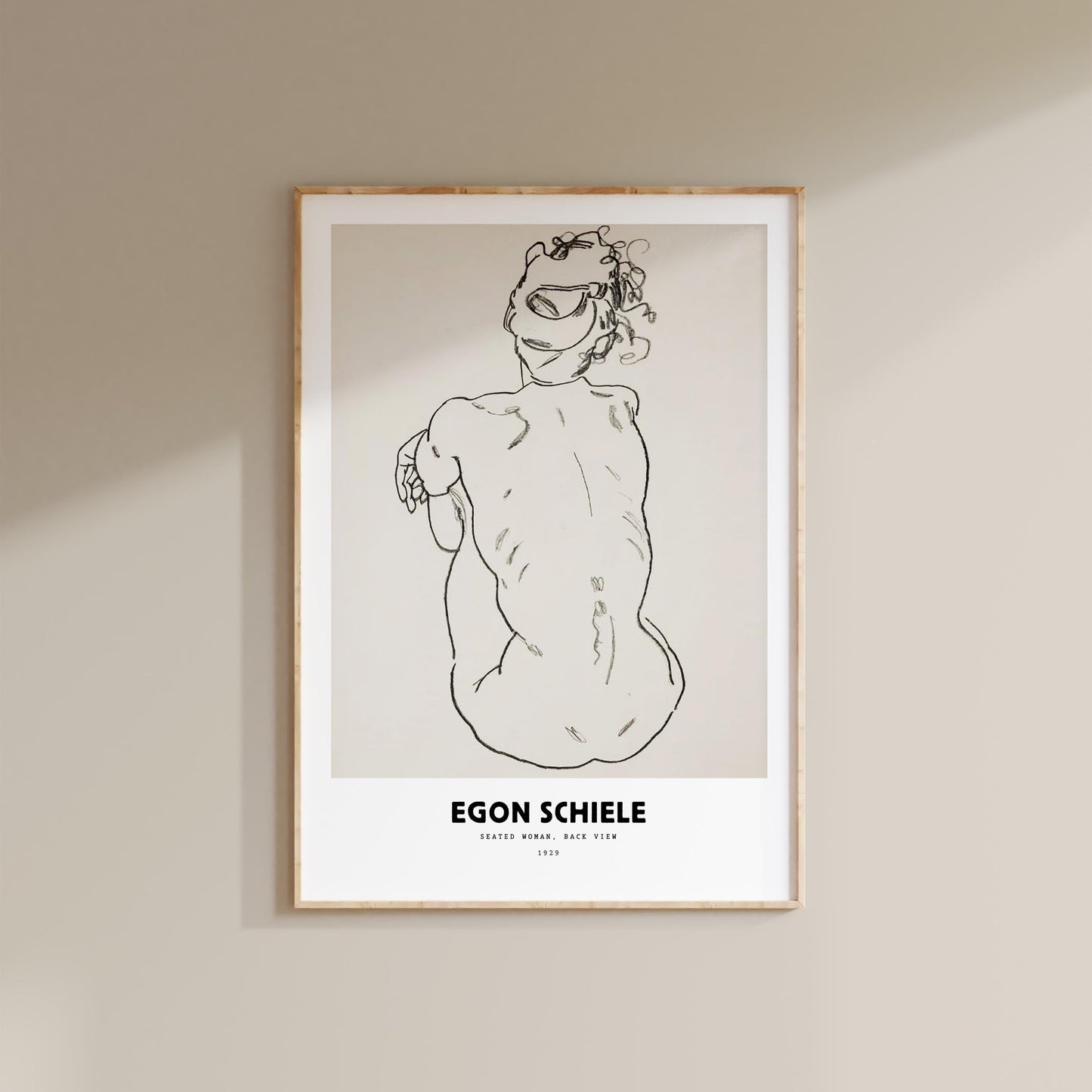Egon Schiele - Seated Woman Print