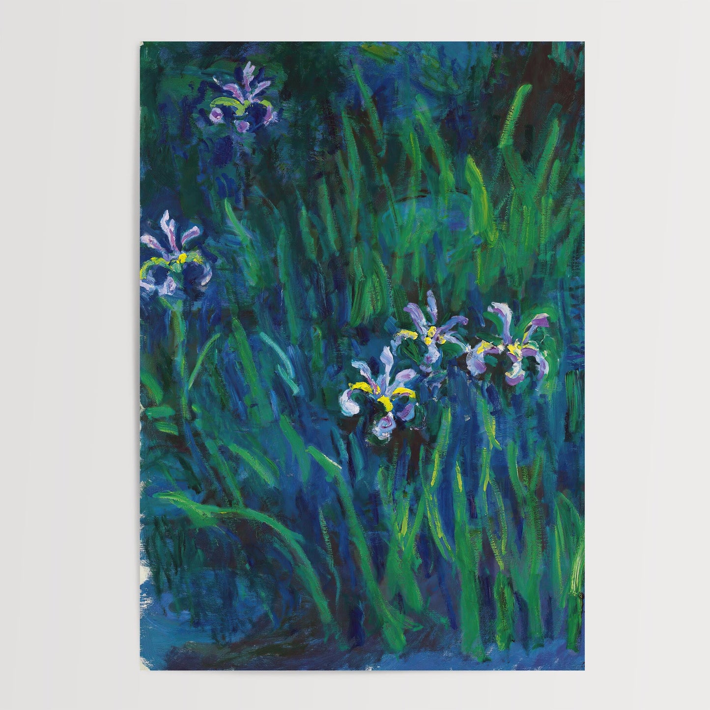 Monet - Irises Print