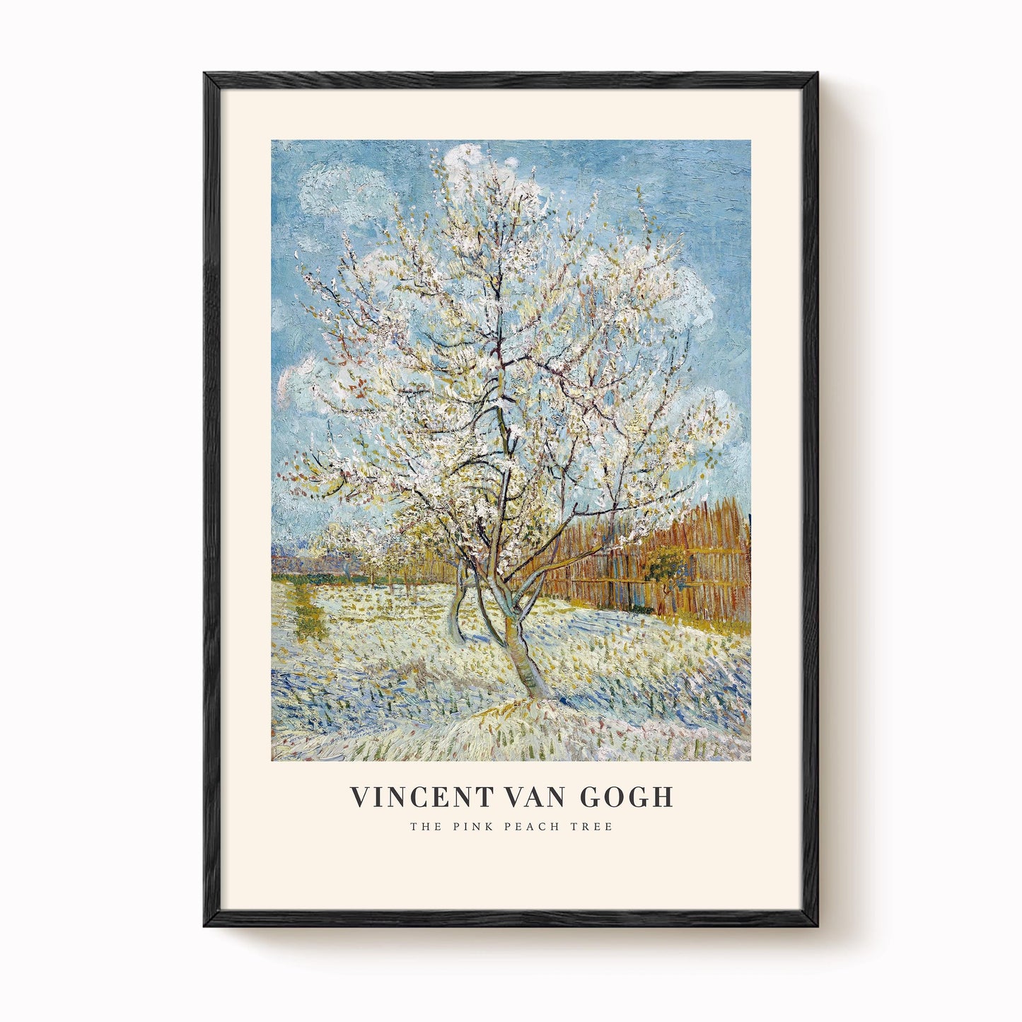 Van Gogh - The Pink Peach Tree Print