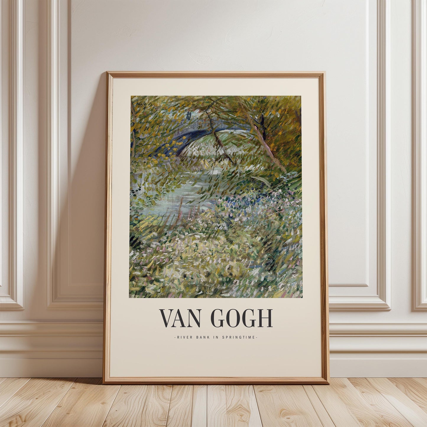 Van Gogh - Riverbank Print