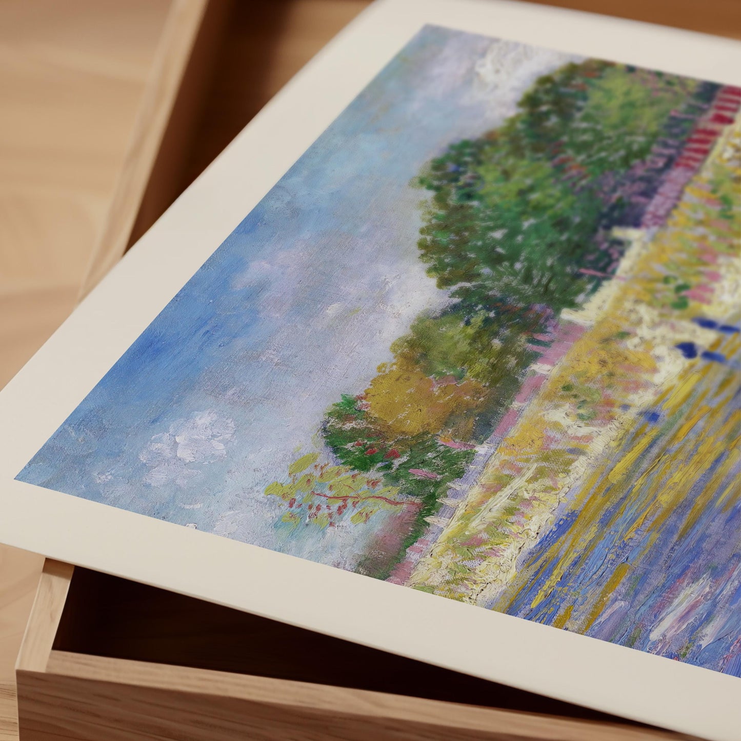 Van Gogh Art - Bank of the Seine Print