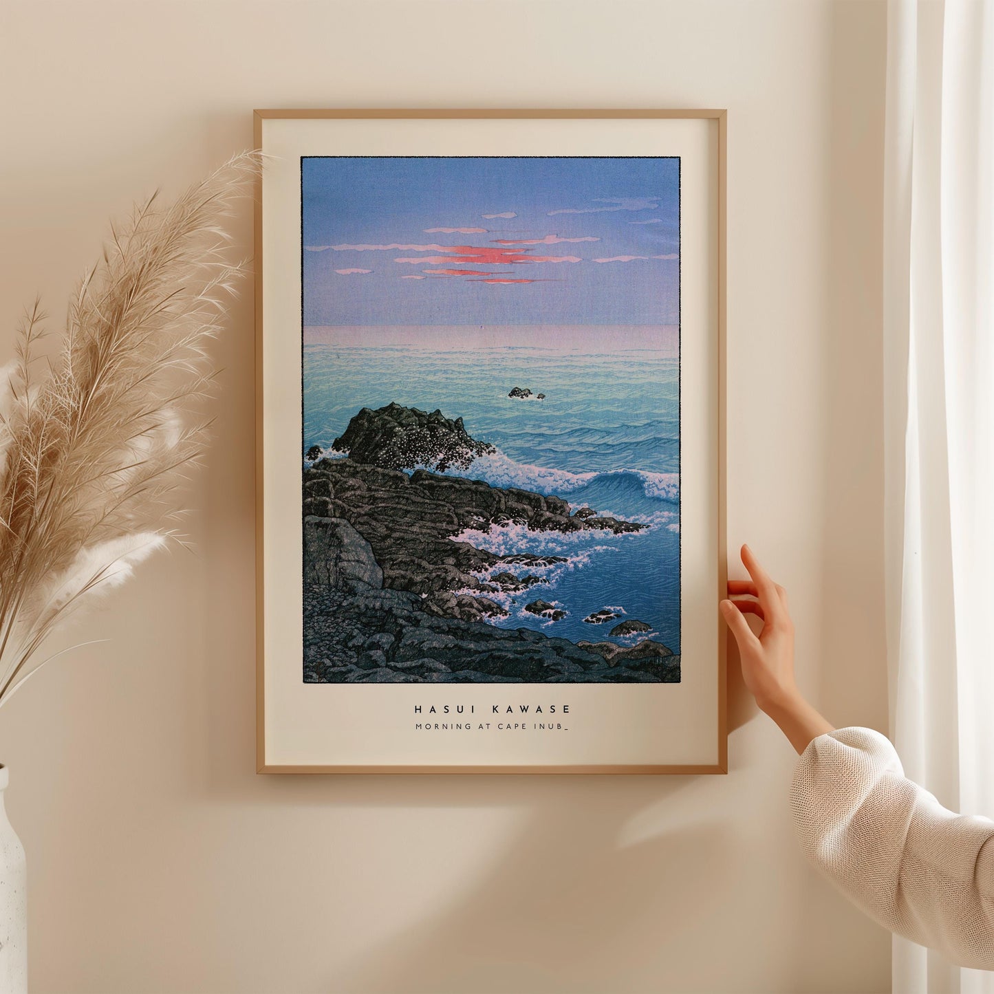 Hasui Kawase - Morning at Cape Inub Print