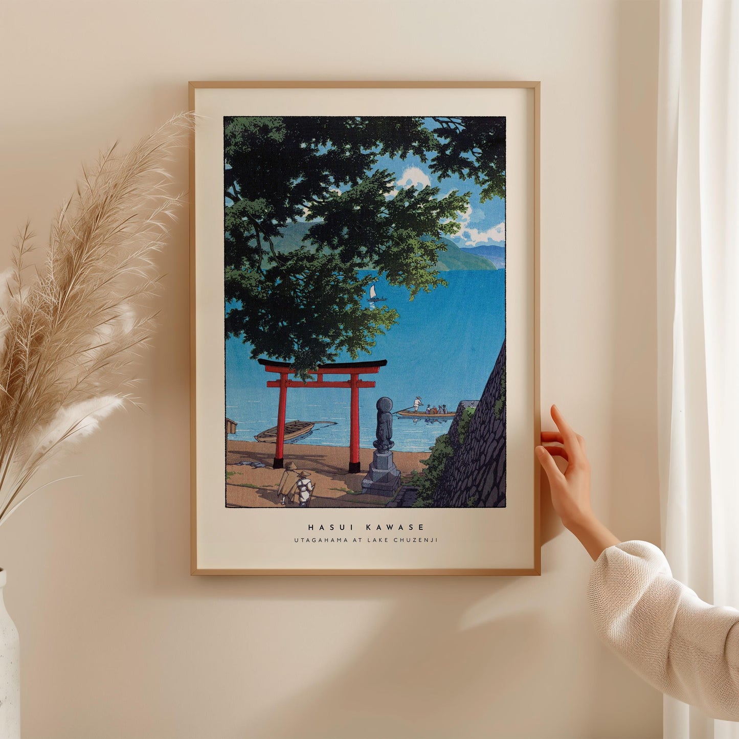 Hasui Kawase - Utagahama At Lake Chuzenji Print