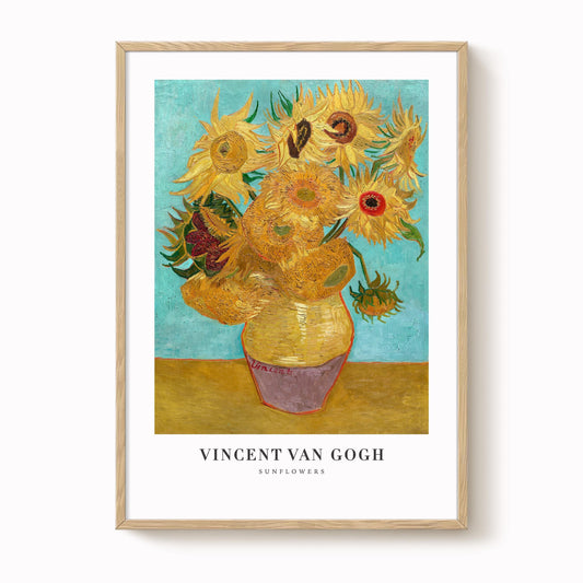 Van Gogh - Sunflowers Art Print