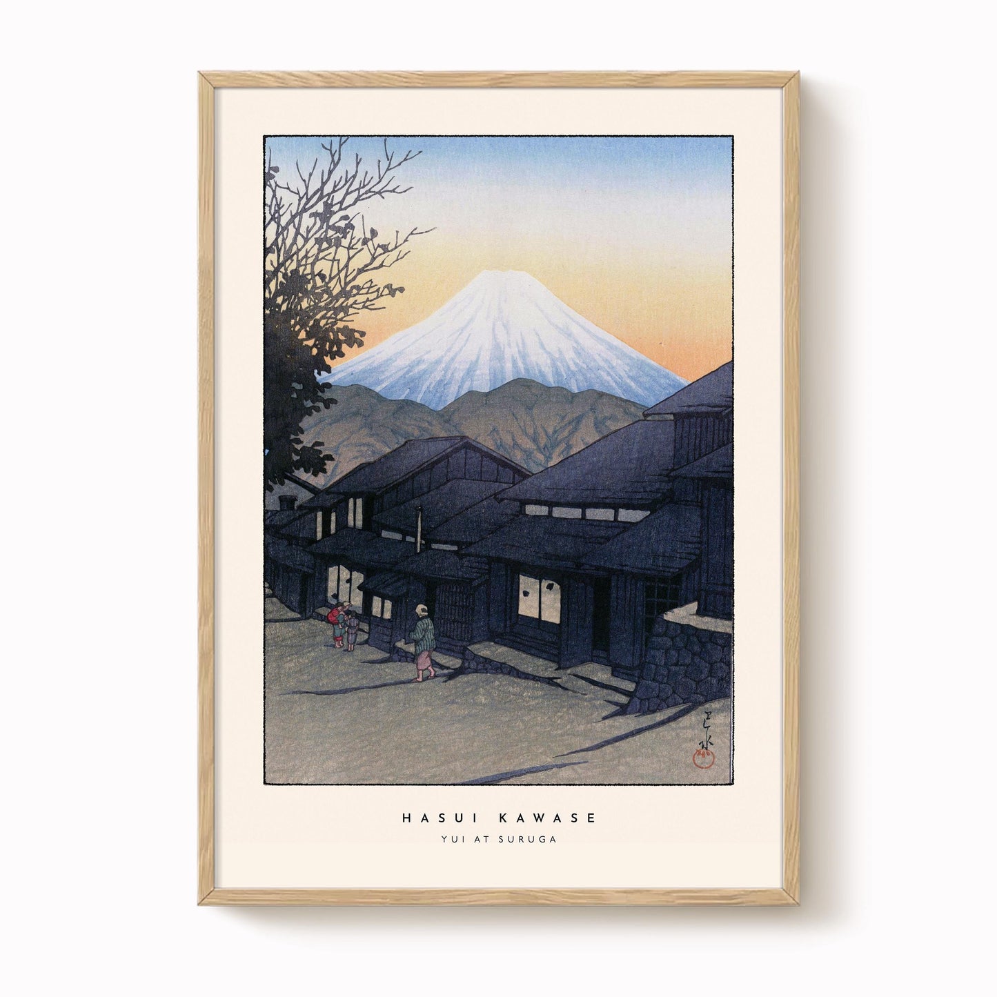 Hasui Kawase - Yui At Suruga Print