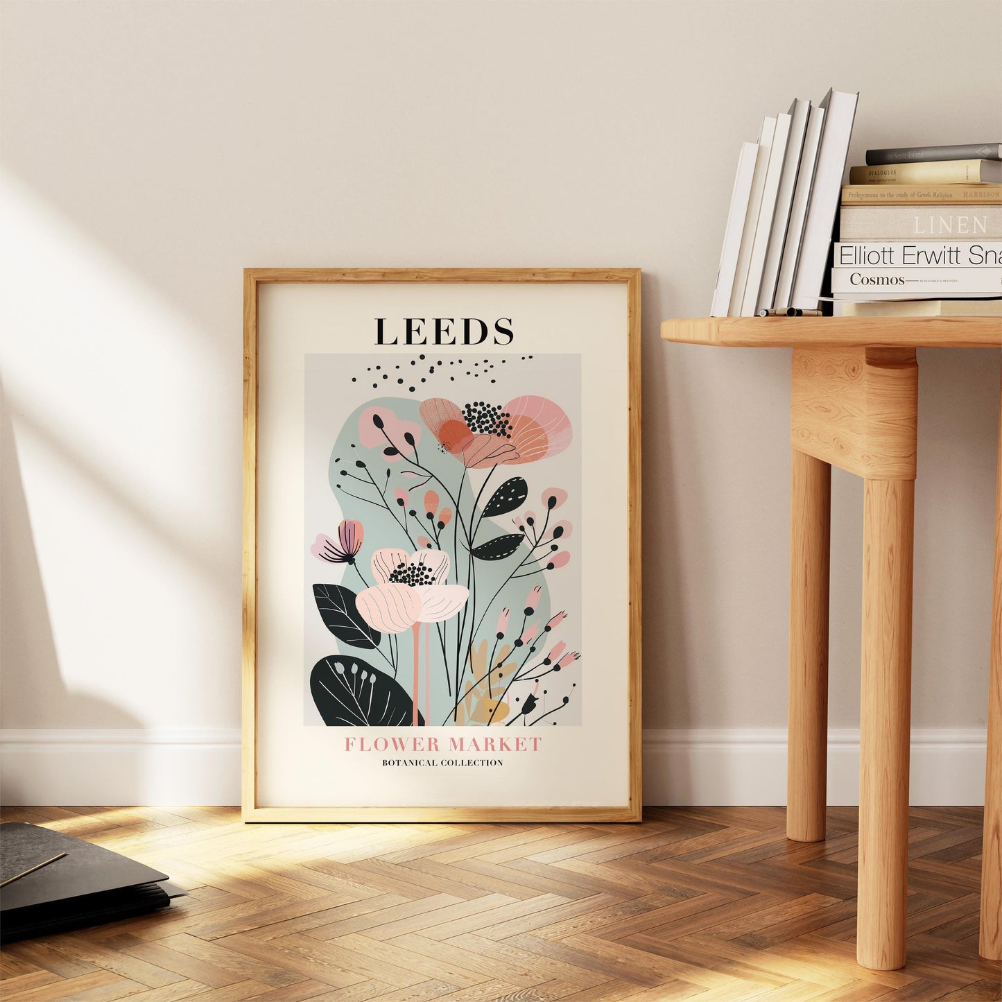 Leeds Flower Market Print
