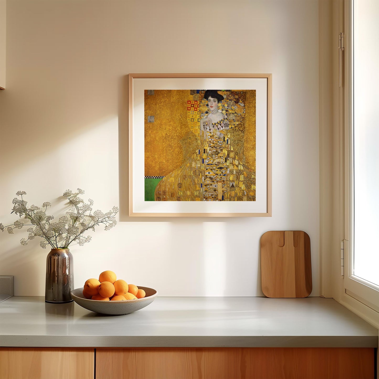 Gustav Klimt - Portrait of Adele Bloch-Bauer I Print