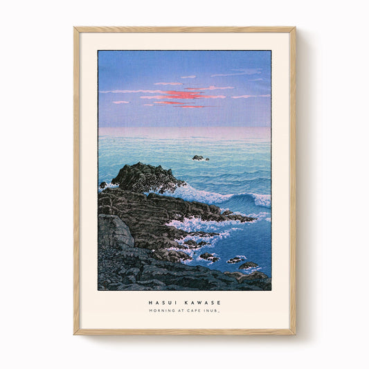 Hasui Kawase - Morning at Cape Inub Print