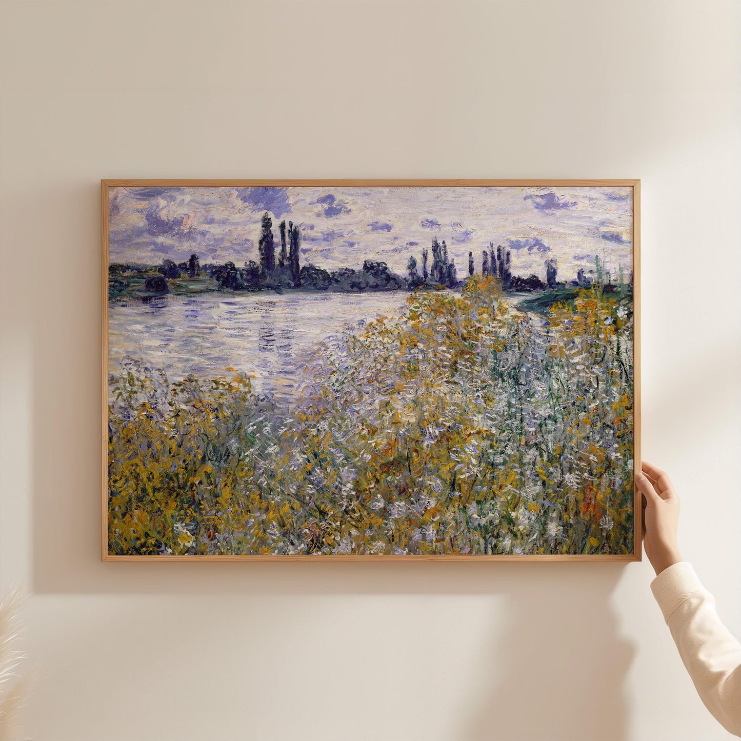 Monet - Banks of the Seine Print