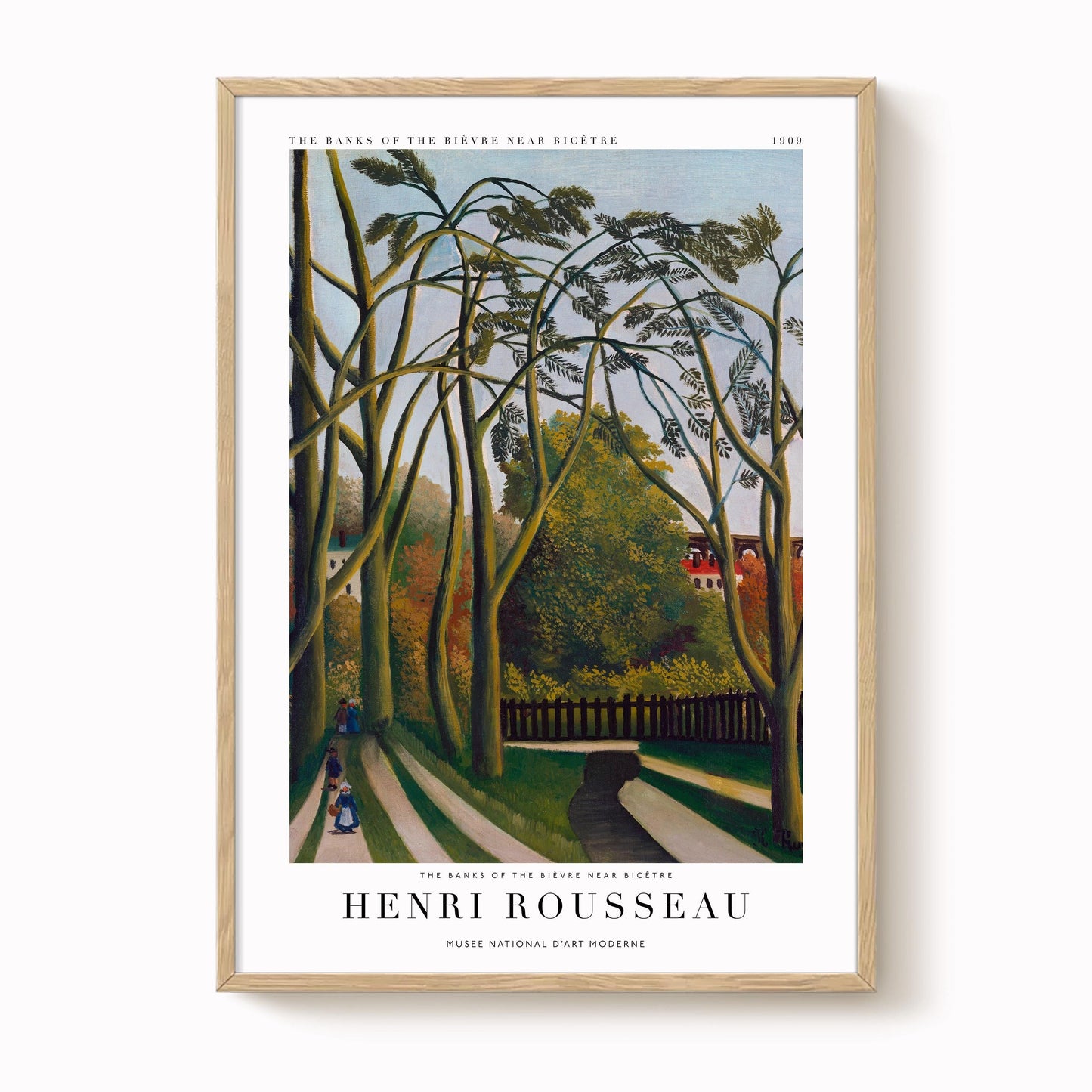 Henri Rousseau - Study for View of the Pont de Sèvres Print