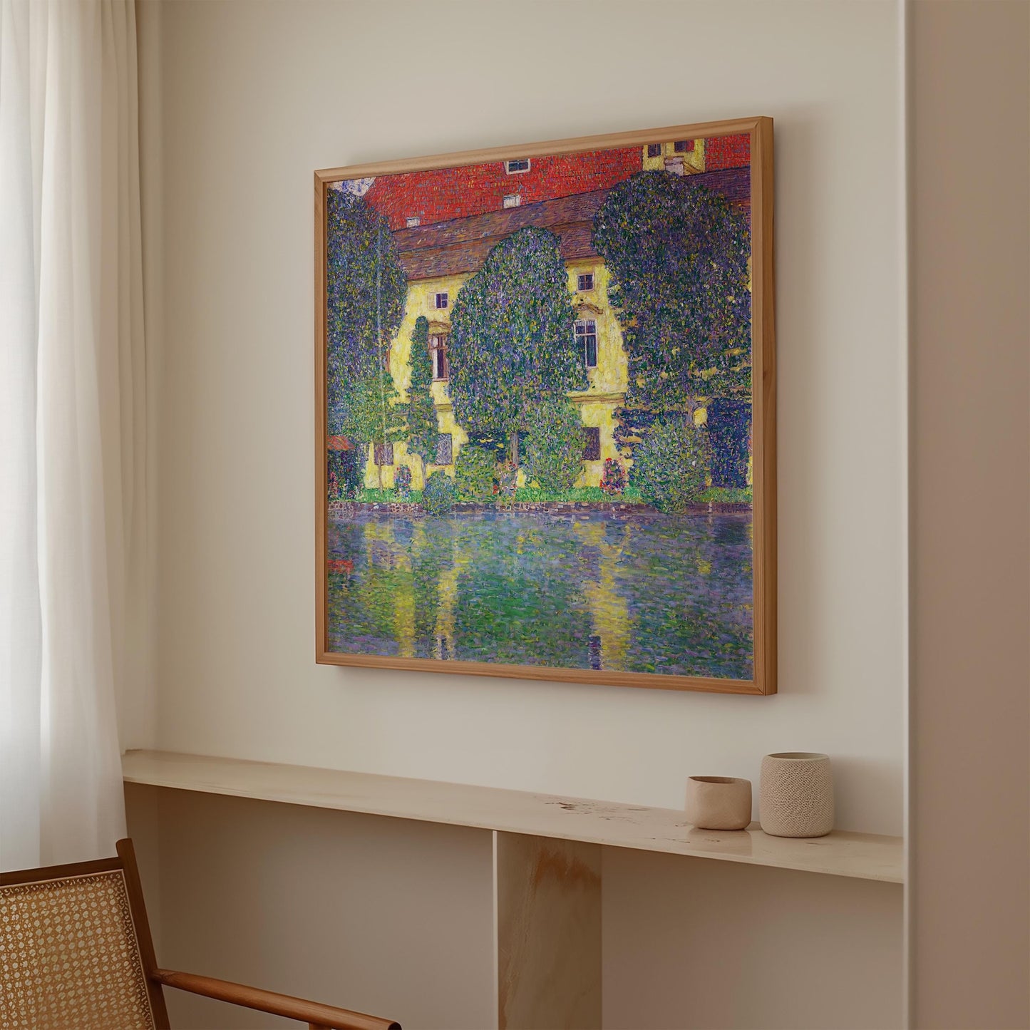 Gustav Klimt - Schloss Kammer Print