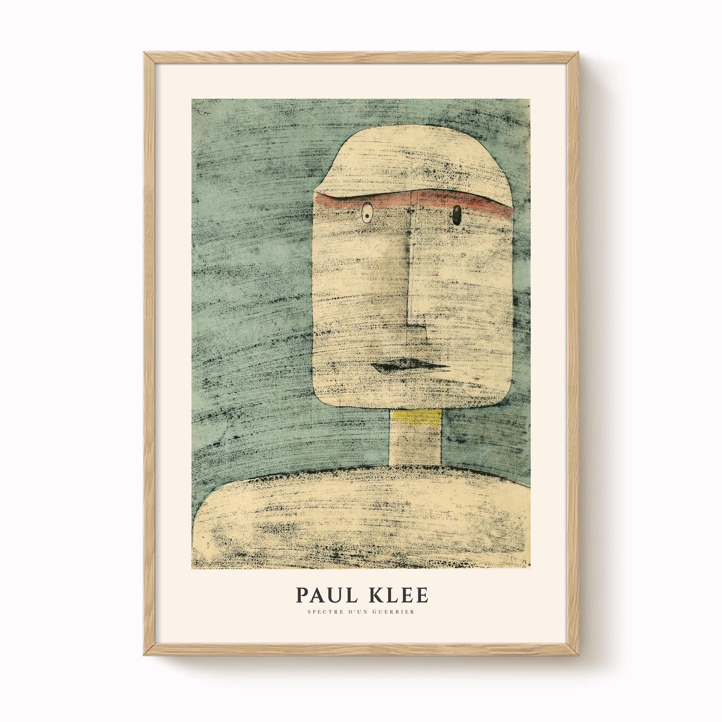 Paul Klee - Spectre d'un Guerrier Print