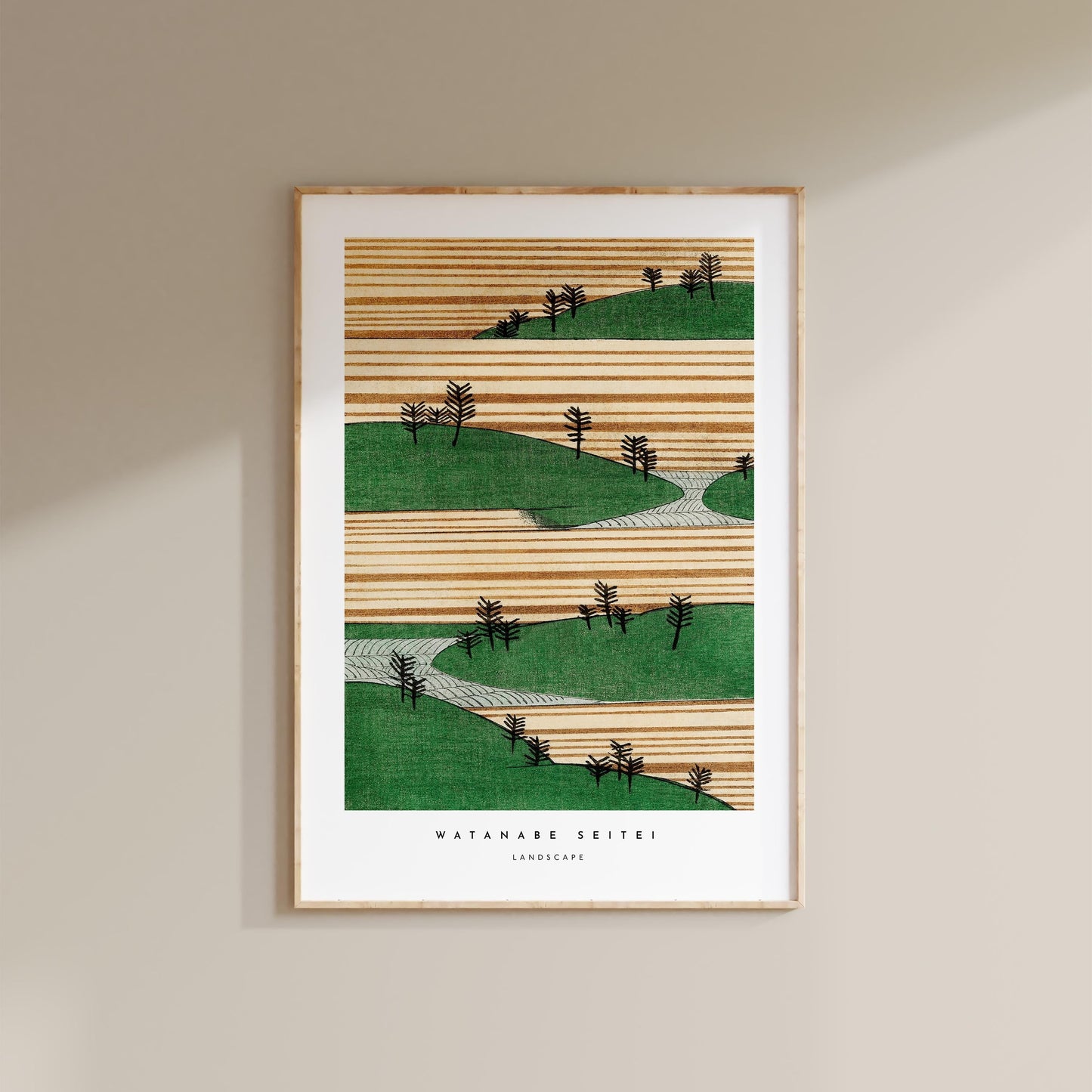 Watanabe Seitei - Landscape Print