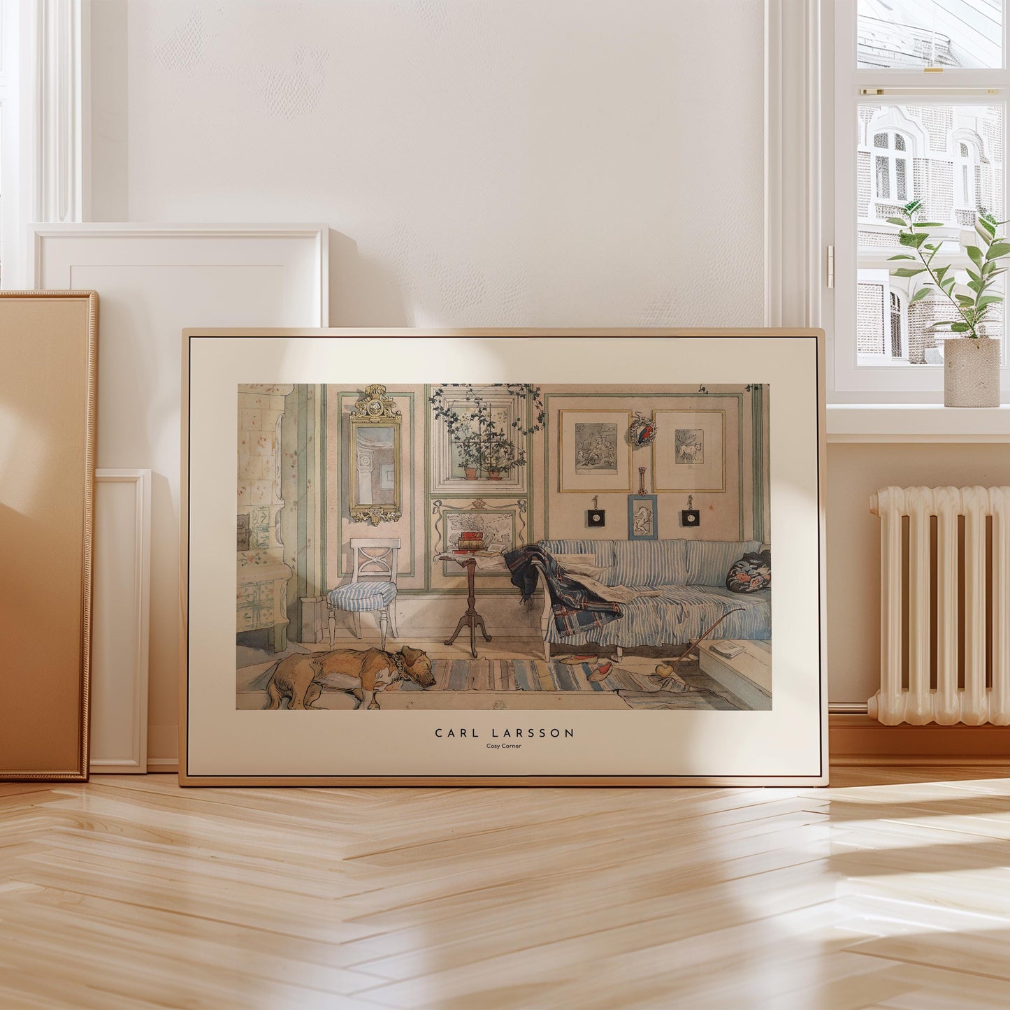 Carl Larsson - Cosy Corner Print