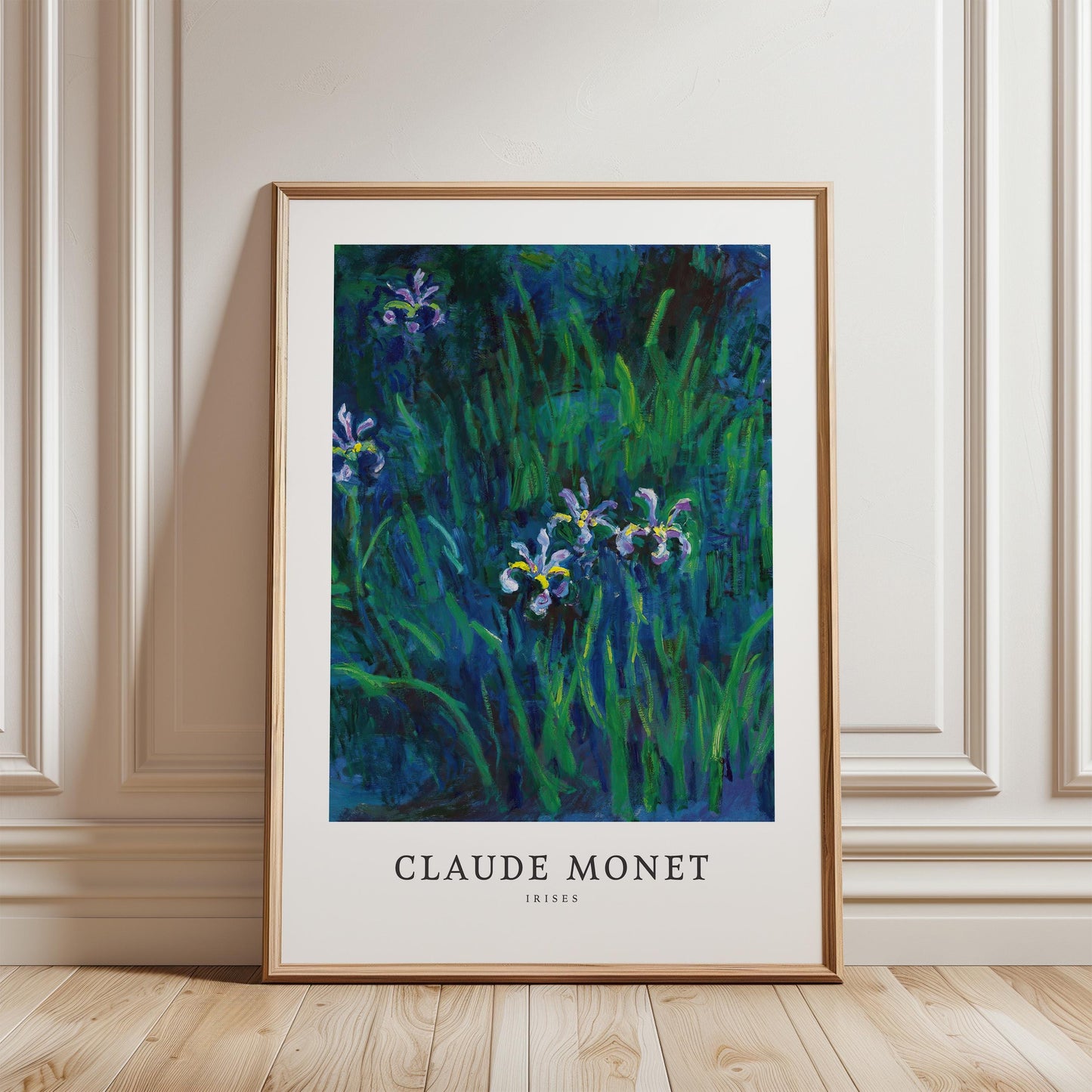 Monet - Irises Print