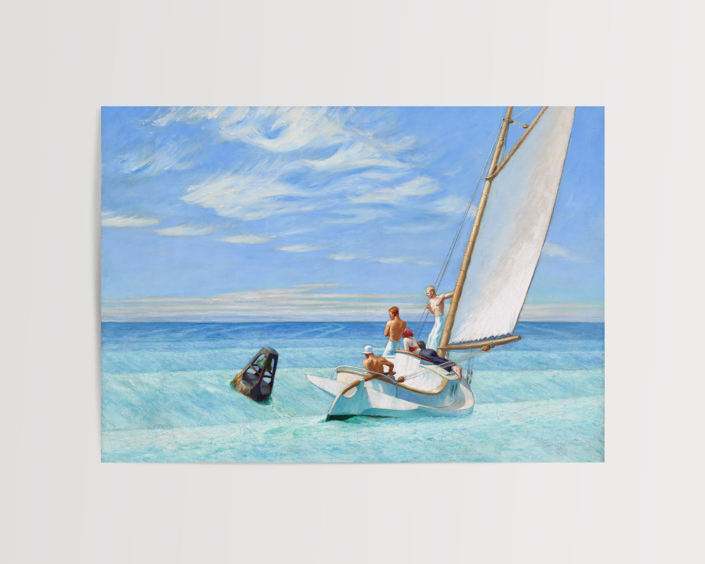 Edward Hopper - Ground Swell Print