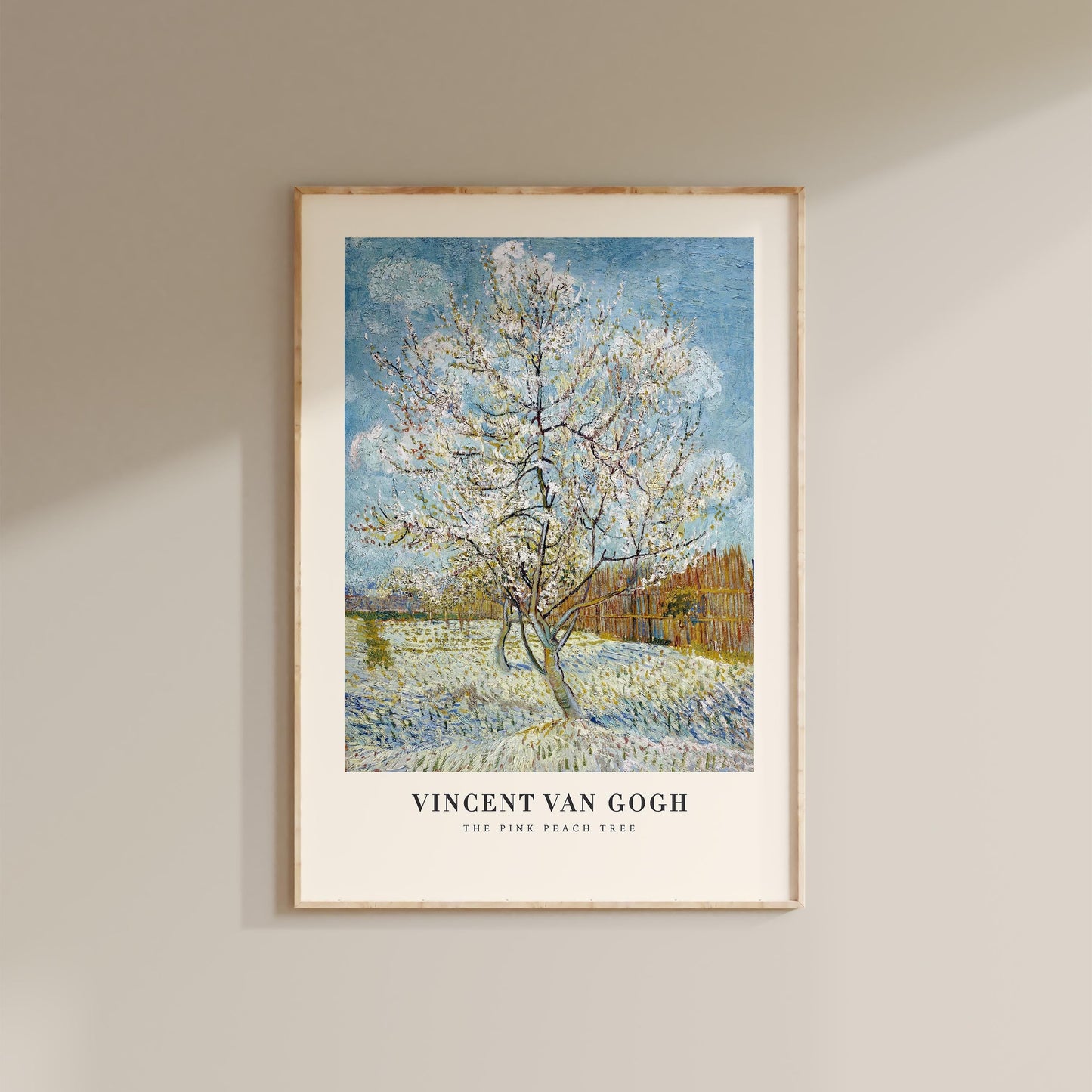 Van Gogh - The Pink Peach Tree Print