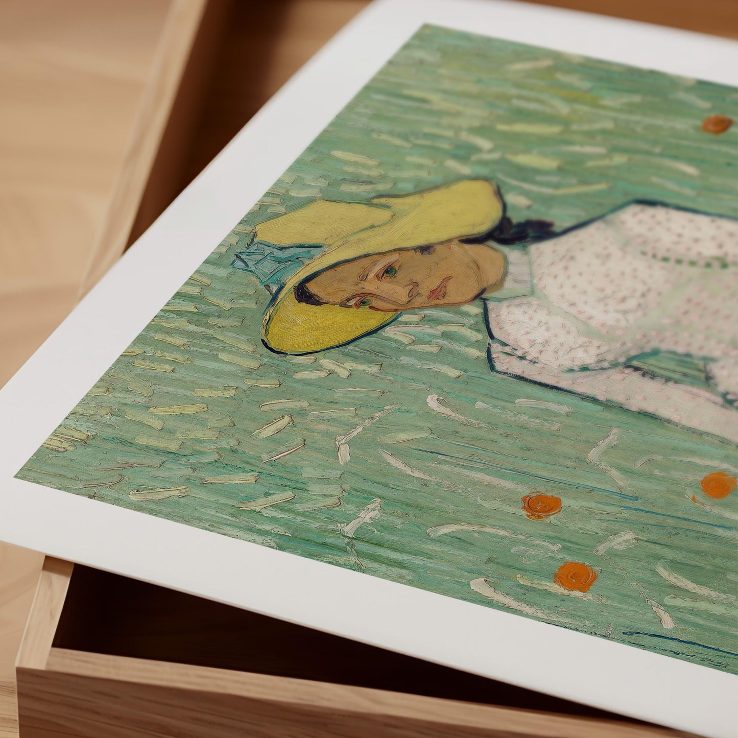Van Gogh - Girl in White Print