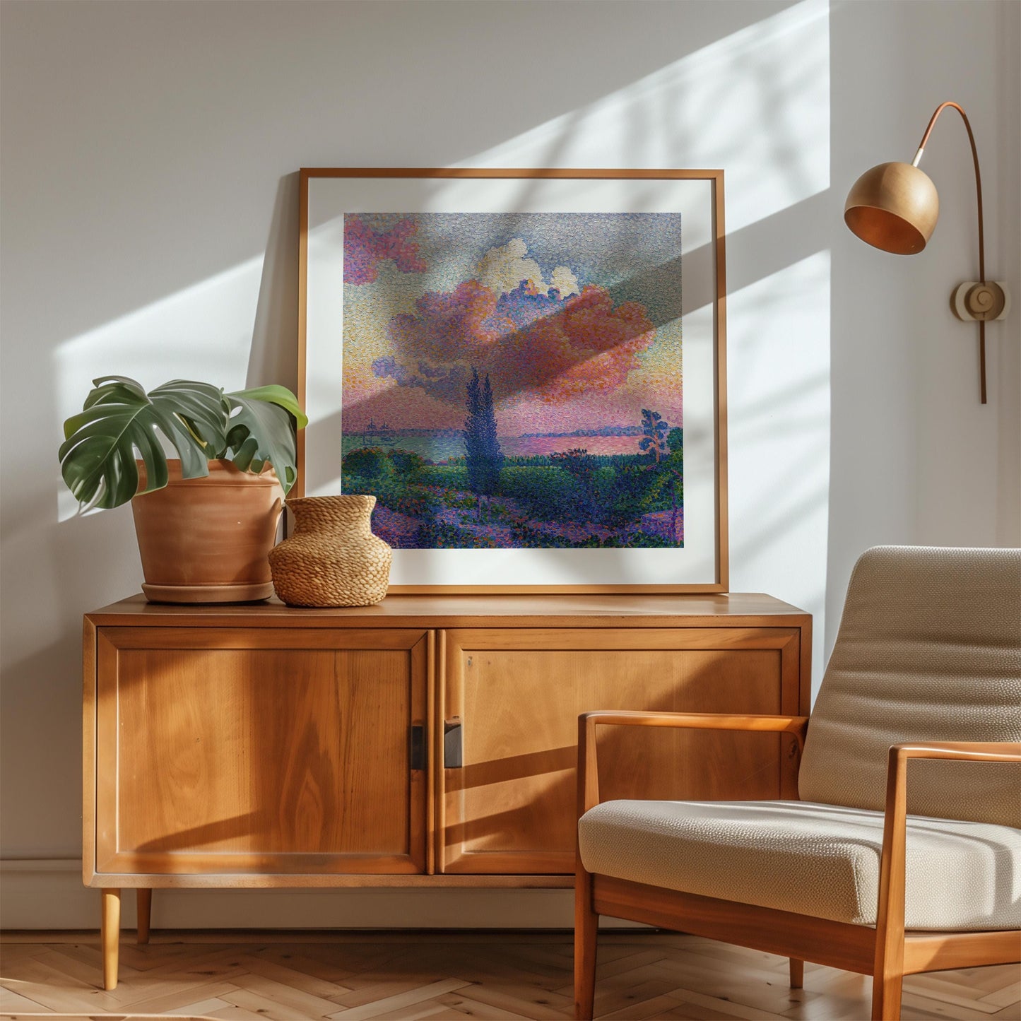 Henri-Edmond Cross - The Pink Cloud Print
