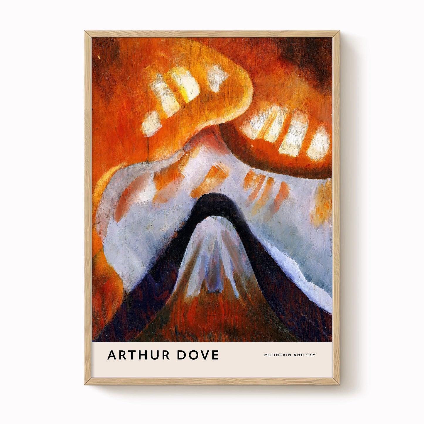 Arthur Dove - Mountain and Sky Print