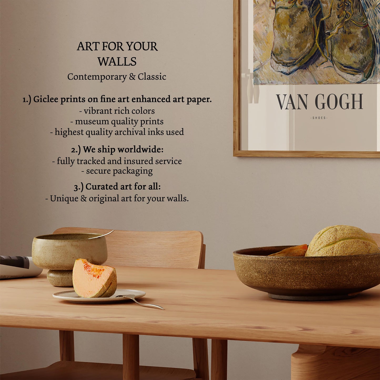Van Gogh - Shoes Print