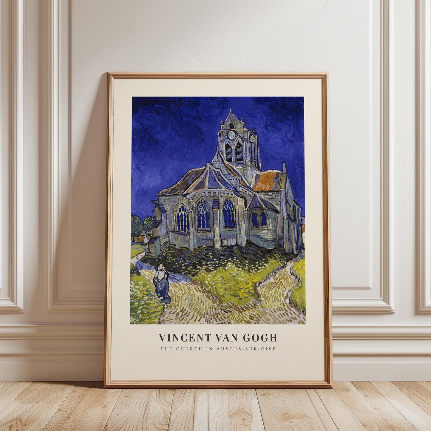 Van Gogh - The Church in Auvers-Sur-Oise Print