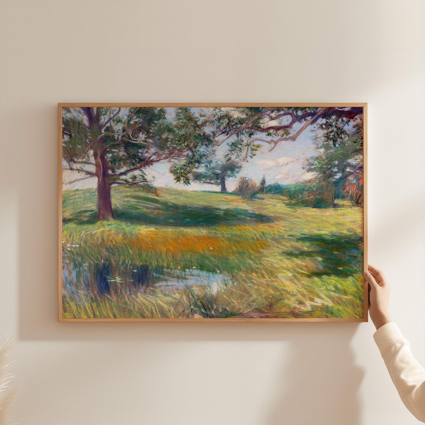 Childe Hassam - Meadows Art Print